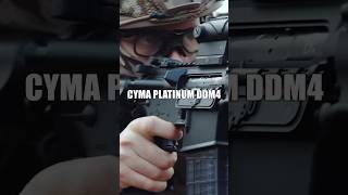 Daniel Defense DDM4 PDW SBR Airsoft Replica in Action shorts airsoft [upl. by Dorothee557]