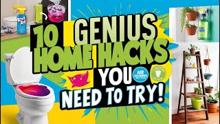 10 Genius amp Unheard Home Hacks to Simplify Your Life [upl. by Fiora]