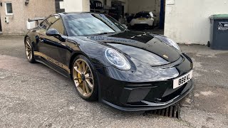 Satisfying ASMR Maintenance Wash on this stunning Porsche GT3 [upl. by Blank]