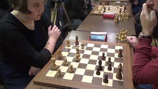 WFM Sinitsina  GM Neiksans Reti opening Blitz chess [upl. by Holofernes]