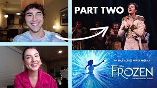 Ryan McCartan Talks Joining The Frozen Tour and Returning as Prince Hans PART 2 [upl. by Ainesej]