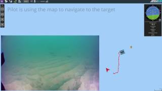 Water Linked Underwater GPS Piloting BlueROV2 to a Shipwreck [upl. by Masson]