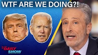 Jon Stewart Tackles The BidenTrump Rematch That Nobody Wants  The Daily Show [upl. by Norvin152]