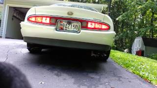 1996 Buick Riviera 3quot DPCat Glasspacks [upl. by Onibag166]