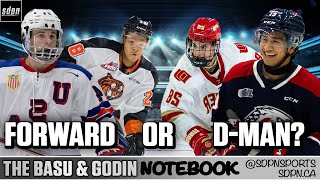 Should the Montreal Canadiens Draft a Forward or a Defenseman  The Basu amp Godin Notebook [upl. by Tjader]