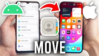 How To Transfer Contacts From Android Phone To iPhone  Full Guide [upl. by Elyssa]