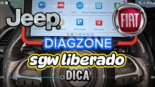 Diagzone acesso Security gateway Fiat Jeepnão usa cabo 128 [upl. by Talley]