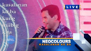 ACAPELLA KASALANAN KO BA Neocolours Momentum Live MNL [upl. by Branca525]