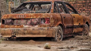 Fully restoration 1980 AUDI Q8 car abandoned for 30 years  Restoration Channel [upl. by Franklyn]