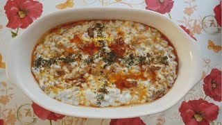 yesilmercimeksalatasi mercimek Yoğurtlu Yeşil Mercimek Salatası  Sarımsaklı [upl. by Gentille]