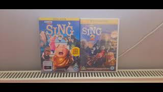 Sing 2Movie Collection DVD Unboxing [upl. by Leahcym]