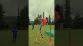 Abed Kiprotich perfecting his craft bit by bit highjump trackandfield [upl. by Yonah]