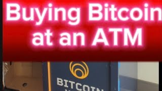 How to buy Bitcoin at an ATM with the lowest feesbuyingbitcoin ATMbitcoincryptocurrency savings [upl. by Enirroc]