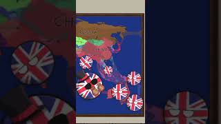 United Kingdom then vs now countryballs mapping unitedkingdom [upl. by Demmy555]