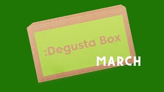 Degustabox March Giveaway amp Unboxing [upl. by Ellennej920]