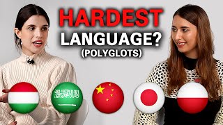 2 Polyglots Share Ranks Top 5 Most Difficult Languages in the World [upl. by Hsina144]