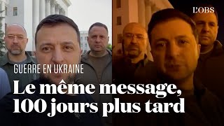 quotLa victoire sera nôtrequot assure Zelensky au 100e jour de la guerre en Ukraine [upl. by Miah]