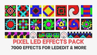 Pixel LED Effects Pack 7000 Effects for LEDEdit amp More [upl. by Ulla13]