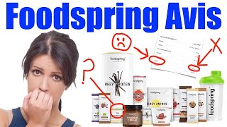 Foodspring Avis 2024  Avantages Et Inconvénients De Foodspring [upl. by Eceinwahs]