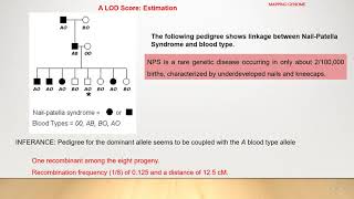 Genome Mapping  Part 2  Pedigree Analysis and LOD Score [upl. by Hajile]