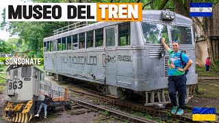 Ucraniana en el museo del Ferrocarril 🚅 Sonsonate 🇸🇻 🇺🇦 [upl. by Akenn]