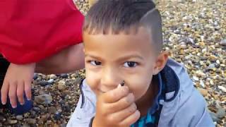 Shark teeth hunting at Beltinge Herne Bay UK [upl. by Boris]