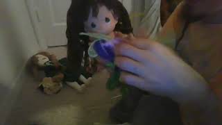 Flower People Precious Moments Head Attach to a Cabbage Patch Body Dolls [upl. by Lareneg672]