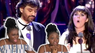 Sarah Brightman and Andrea Bocelli  Time to Say goodbye  REACTION LIKE NONE [upl. by Eenalem551]