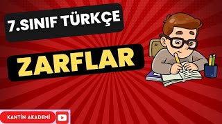 7SINIF TÜRKÇE ZARFLAR BELİRTEÇLER  PDF [upl. by Matejka]