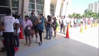 Early Voting in Miami Dade County Florida [upl. by Abehshtab]