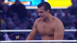 alberto del rio vs jack swagger Wrestlemania 29 2013 World heavyweight championship [upl. by Llechtim]