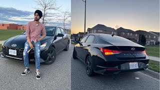 Hyundai Elantra 2022  Punjabi review  Best car for students [upl. by Enileuqcaj342]