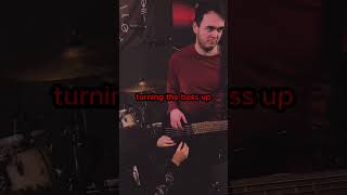 how to make your bassist sound better🤯😎 bassist bassplayer funny musician band bassists [upl. by Neelhtak]