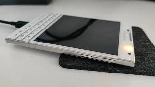 Part 1 Blackberry Passport Unboxing 2024 [upl. by Dur]