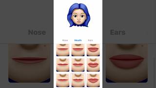 Making Coraline as a Memoji memoji shorts halloween coraline 🪡🧵 [upl. by Anahs]