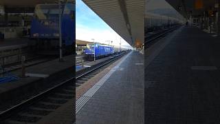 BR 186 2697 Rhenus Logistics rhenuslogistics güterzug cargotrain trainspotting shorts yt [upl. by Gaddi]