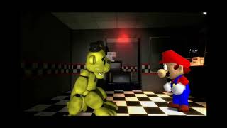 Mario plays FNAF Bite v3 but it’s Smg4 [upl. by Mac638]