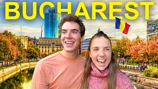 First Time in ROMANIA 🇷🇴 not what we expected  Bucharest Vlog [upl. by Aeila]