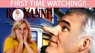 ROXANNE 1987  MOVIE REACTION  FIRST TIME WATCHING [upl. by Menendez553]