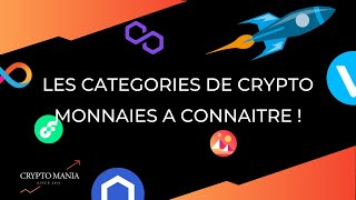 Les Types De CRYPTO Monnaies A Connaitre Absolument [upl. by Mischa]