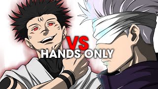 Gojo vs Sukuna BUT its Hands Only [upl. by Notlrahc]