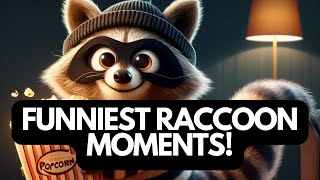 Funniest Raccoons  Ultimate Funny Moments [upl. by Ertha813]