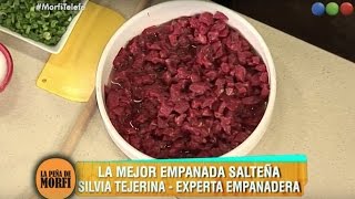 Receta Empanada salteña  La Peña de Morfi [upl. by Robinette]