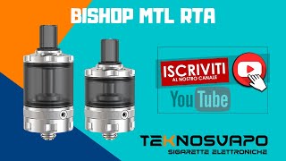 BISHOP MTL RTA BY THE VAPING GENTLEMAN amp AMBITION MODS [upl. by Annovy973]