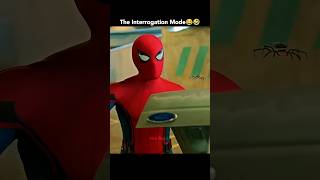 Peter Parker using interrogation mode to find vulture 😂🤣 Funny moments 😅😁shorts ytshorts marvel [upl. by Anomor]