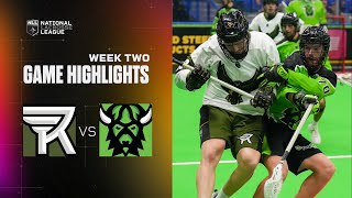 Full Game Highlights  Rochester Knighthawks vs Saskatchewan Rush [upl. by Htiekel708]