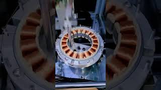 motor stator coil winding machine electricmotorwinding electricmotor automatic machinery [upl. by Eiral519]