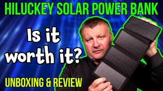 Hiluckey Solar Power Bank UNBOXING amp REVIEW [upl. by Lanza780]