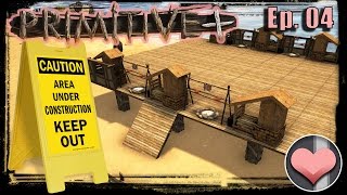 KIBBLE FARM CONSTRUCTION  Primitive Plus  ARK Survival Evolved [upl. by Tisbee]