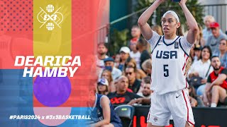 Dearica Hamby 🇺🇸 USAs Olympic hope  3x3 Basketball [upl. by Laing]